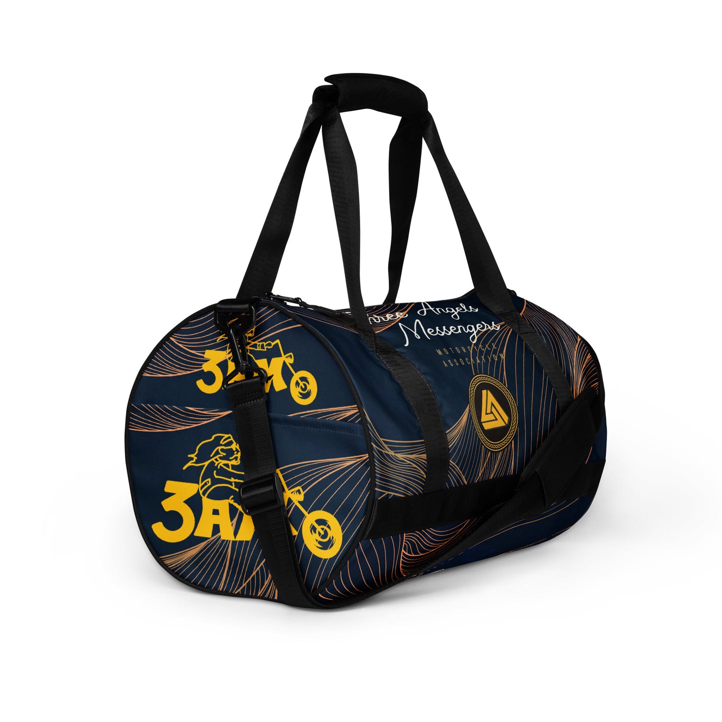 All-over print gym bag