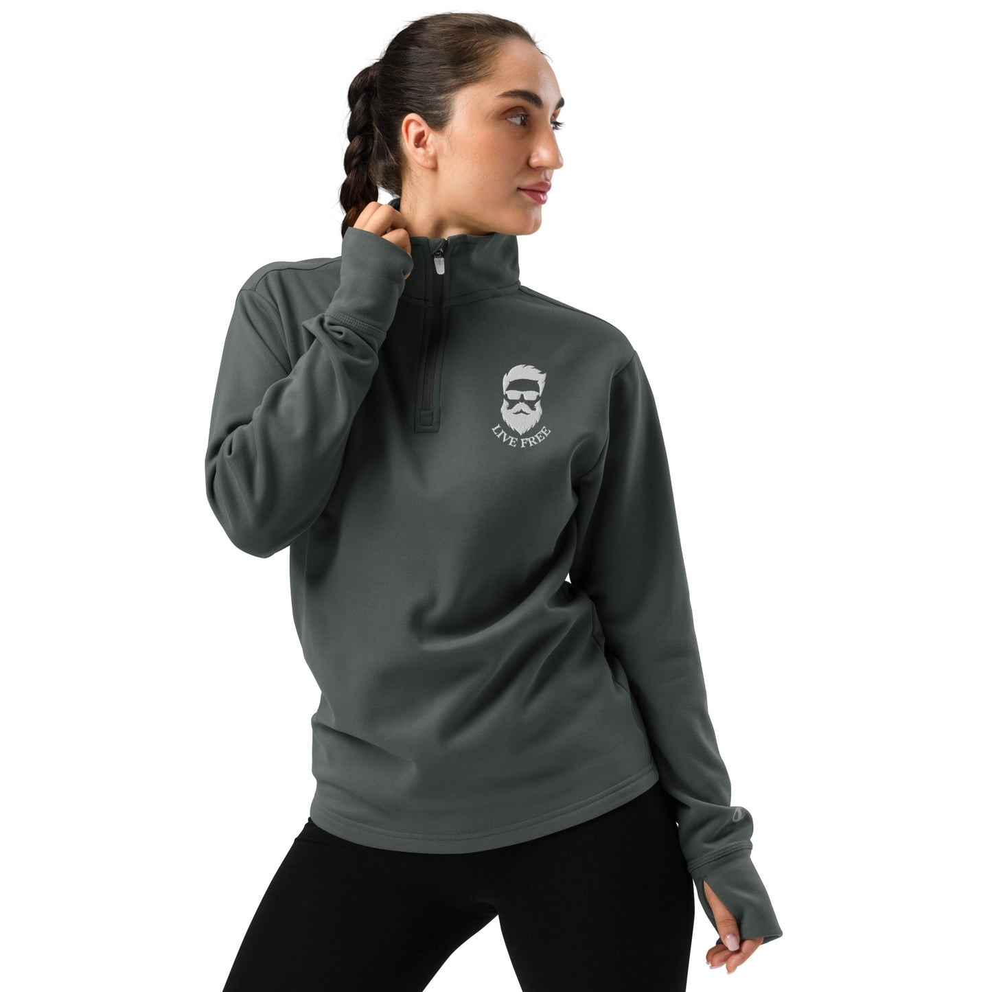 Quarter zip pullover