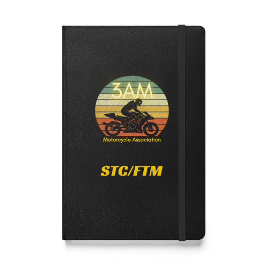 Hardcover bound notebook