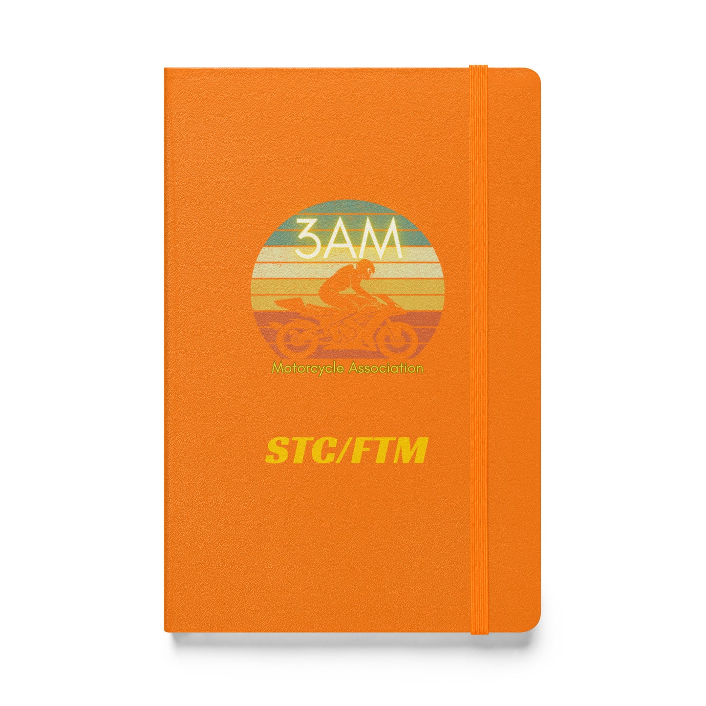 Hardcover bound notebook