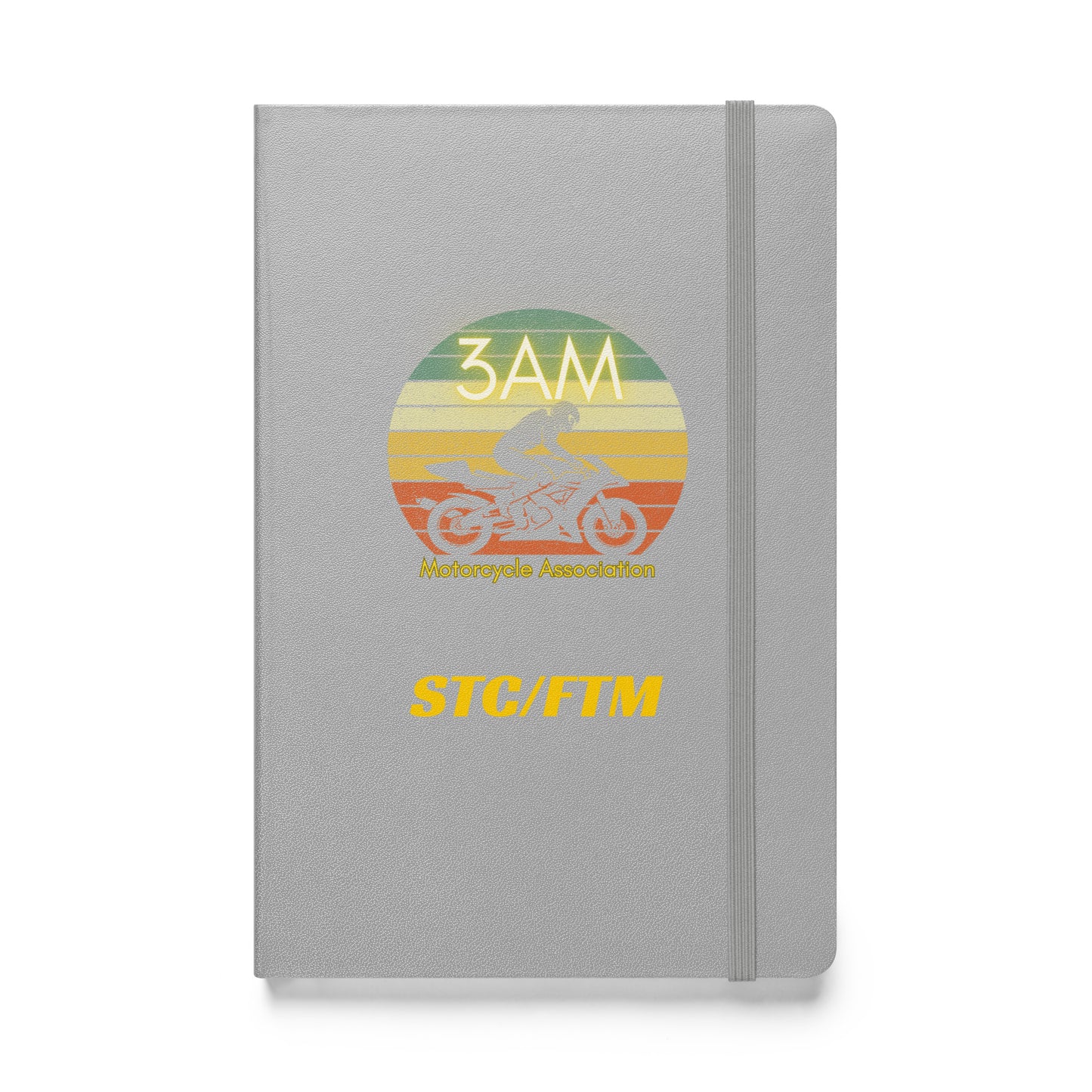 Hardcover bound notebook