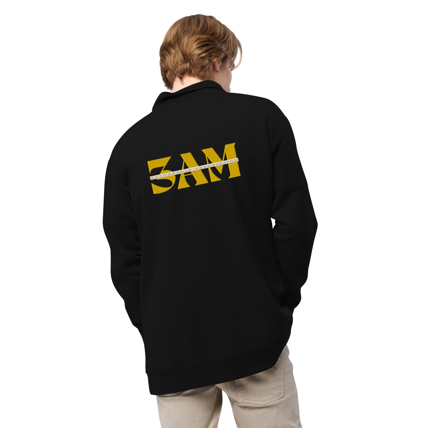 Unisex fleece pullover