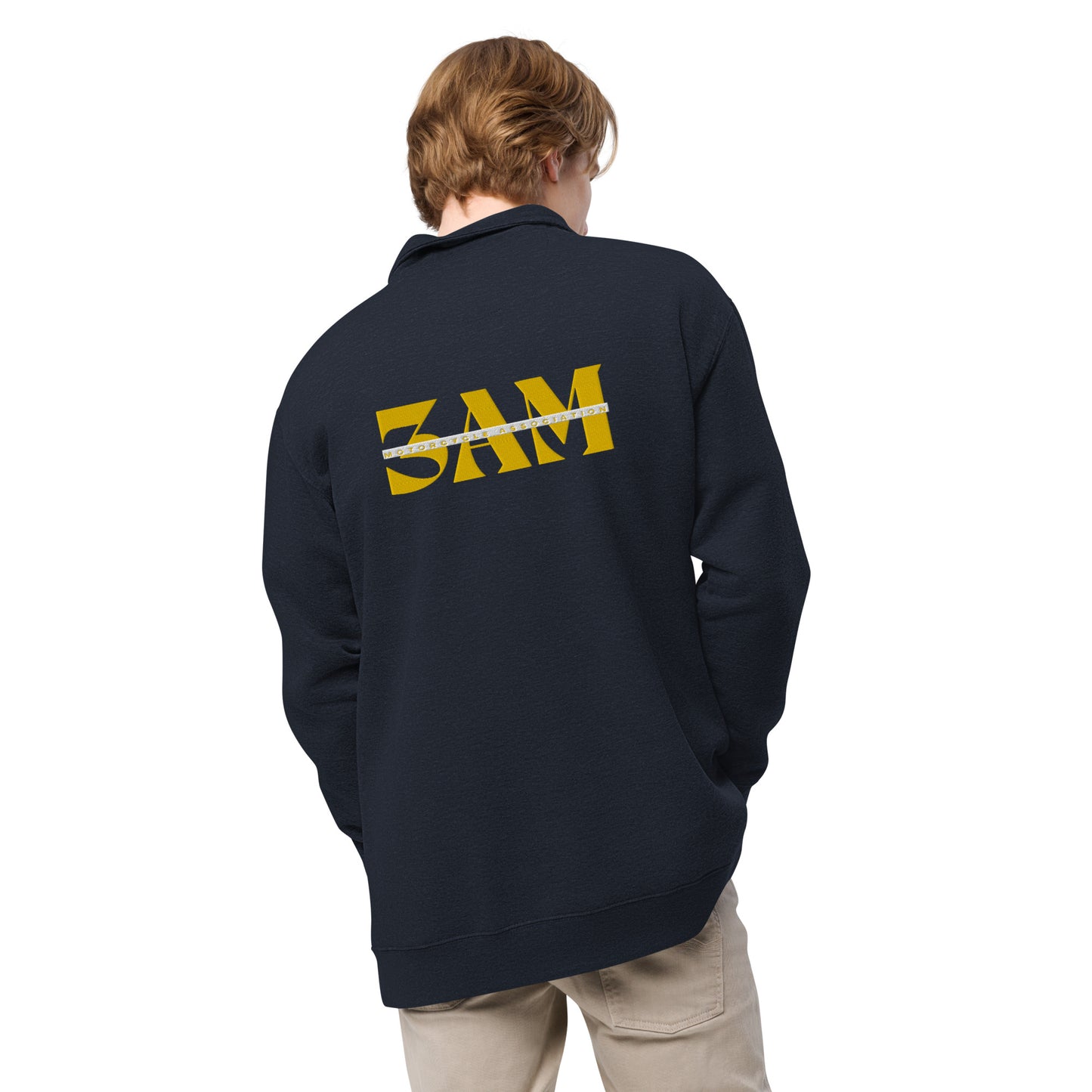 Unisex fleece pullover